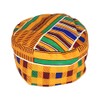 Omaqa Elastic Kente Kufi Hat #1