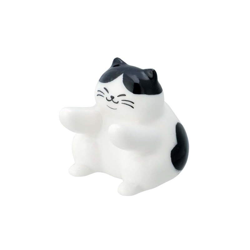 Decoré MG-38933 Boteko Cat Chopsticks Rest, Strong Body, Approx. 1.3