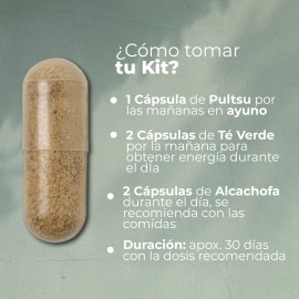 Kit Quema Y Reduce - Tiba Salud - Suplemento En Cápsulas