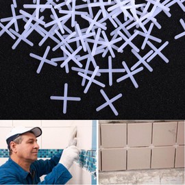 Cosmos 2 mm Wide Tile Spacers, 500 Pcs, Purple Plastic, X Type