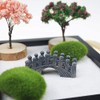 ZEN&TAO Japanese Zen Garden, Black Tray with Two Trees, Two