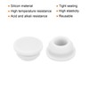 MECCANIXITY 30pcs Silicone Snap in Locking Hole Plugs,9.5mm/0.4 Inch Mounting