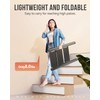 WOA WOA 3 Step Ladder, Foldable Step Stool, Lightweight Ladder