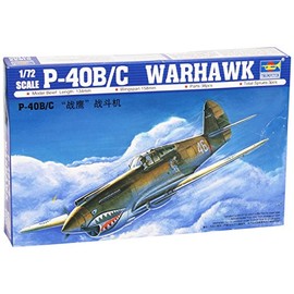 Trumpeter P40B/C Warhawk Fighter (1/72 Scale)