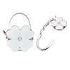 ZHENJIER Purse Hook for Table, Clover Design Foldable Purse Holder