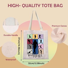 Baseball Tote Bag Baseball Team Baseball Gift For Women Baseball Mom Gift Baseball Lover Gift Baseball Shopping Bag (BASEBALL era tote bag 1)