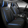 OUTOS Luxury Leather Auto Car Seat Covers 5 Seats Full
