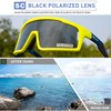 SCVCN Polarised Cycling Glasses Sunglasses with 3 Interchangeable Lenses for