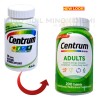 Centrum Suplemento Para Adultos 200 Tabletas Sabor Sin Sabor Antioxidante