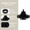 Bwintech 2 Pcs 6mm Tubing OD Air Flow Control Ball
