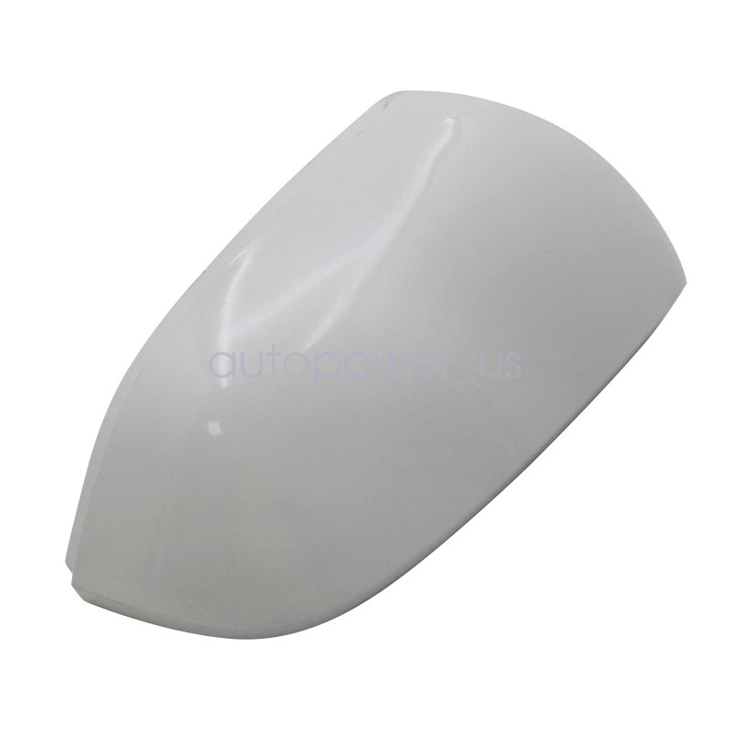Soillar Rearview Mirror Cover Cap White Passenger Side RH Fits