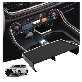 Sinminou Center Console Organizer Compatible with 2023 2024 2025 Toyota Grand Highlander Interior Accessories, Console Organizer Tray for Cell Phone and Vehicle Key