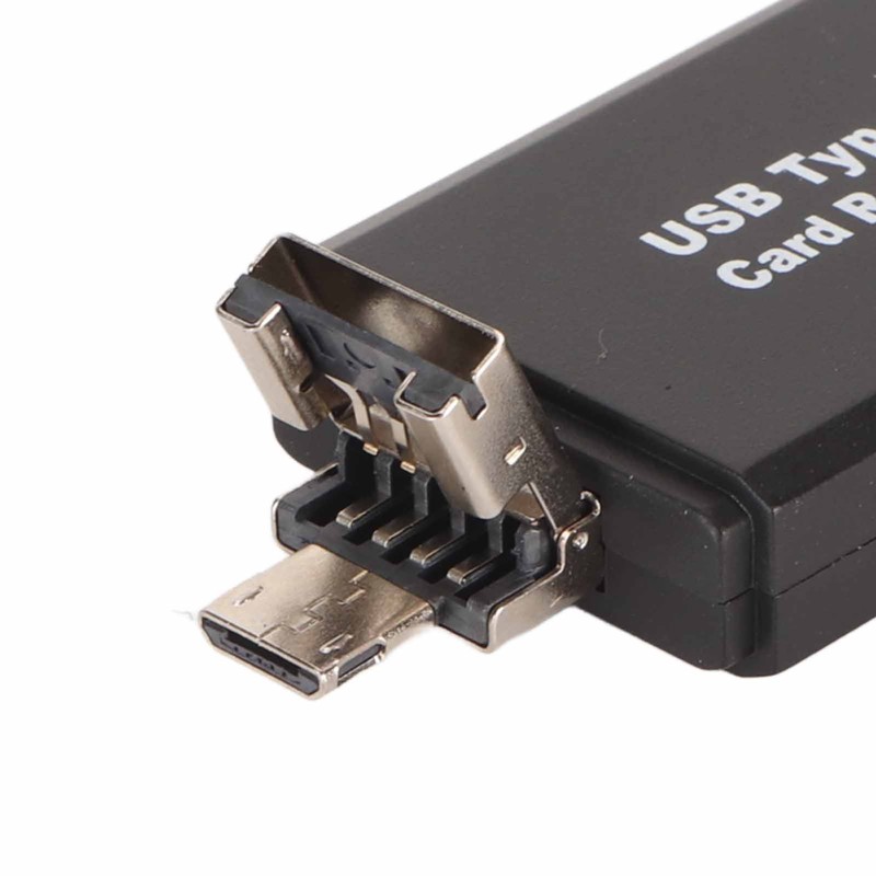 Storage Card Reader Micro USB USB USB C 3 in