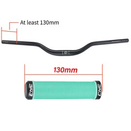 CNCLOL Mountain Bike Handlebar Grips,Bicycle Handlebar Grips for MTB/BMX,Blue