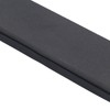 Knife Sharpening Stone with Rubber Base 800 Grit Professional Robust
