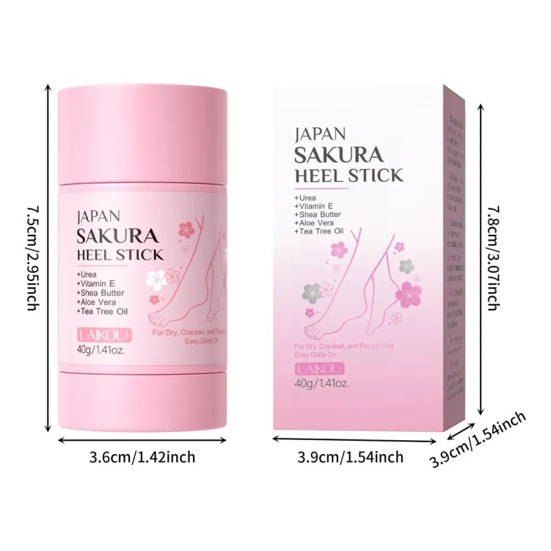 Bálsamo En Barra Para Talones Laikou Sakura 40g Sakura