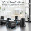 Silicone filter cartridge plugs are compatible with Berkey® water filters