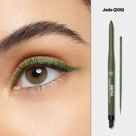 Revlon ColorStay Pencil Waterproof Eyeliner, Smudge-Proof, Eye Makeup with Built-In Sharpener, 206 Jade, 0.01 oz