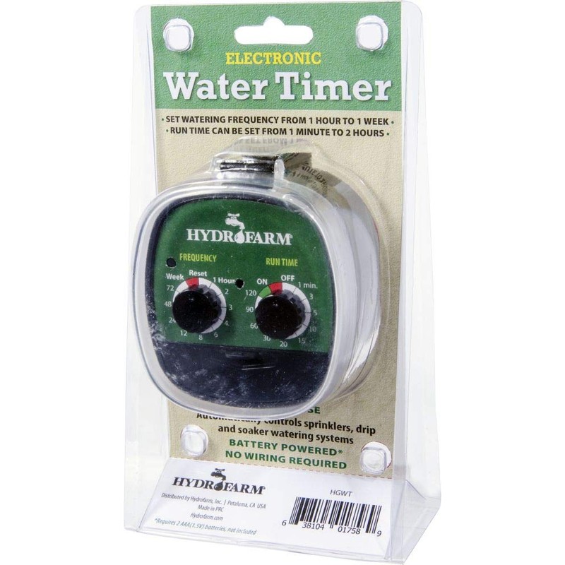 Hydrofarm HGWT Electronic Water Timer