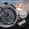 Yeria Bicycle Spoke Reflectors, Reflectors Bicycle, Reflector Stickers for Bicycle,