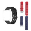 Silicone Replacement Straps Bands Soft Adjustable Wristband Compatible for ID205