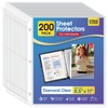 KTRIO 200 Pack Sheet Protectors 8.5 x 11 inch, Clear