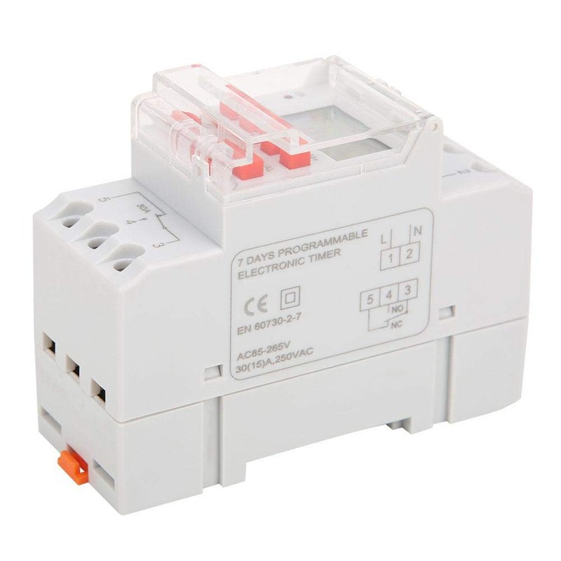 AC 85-265V 30A Timer Switches TM919BK Digital Timer 24Hours 7Days