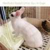 Hamiledyi Rabbit Toilet Rat Litter Box Corner Bunny Potty Training