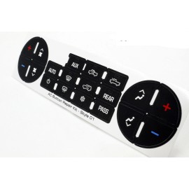 na AC Button Repair Kit Control Area Replacement Decal for 2007-2014 GM US Seller
