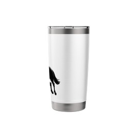 Horse Jumping Stainless Steel Insulated Tumbler