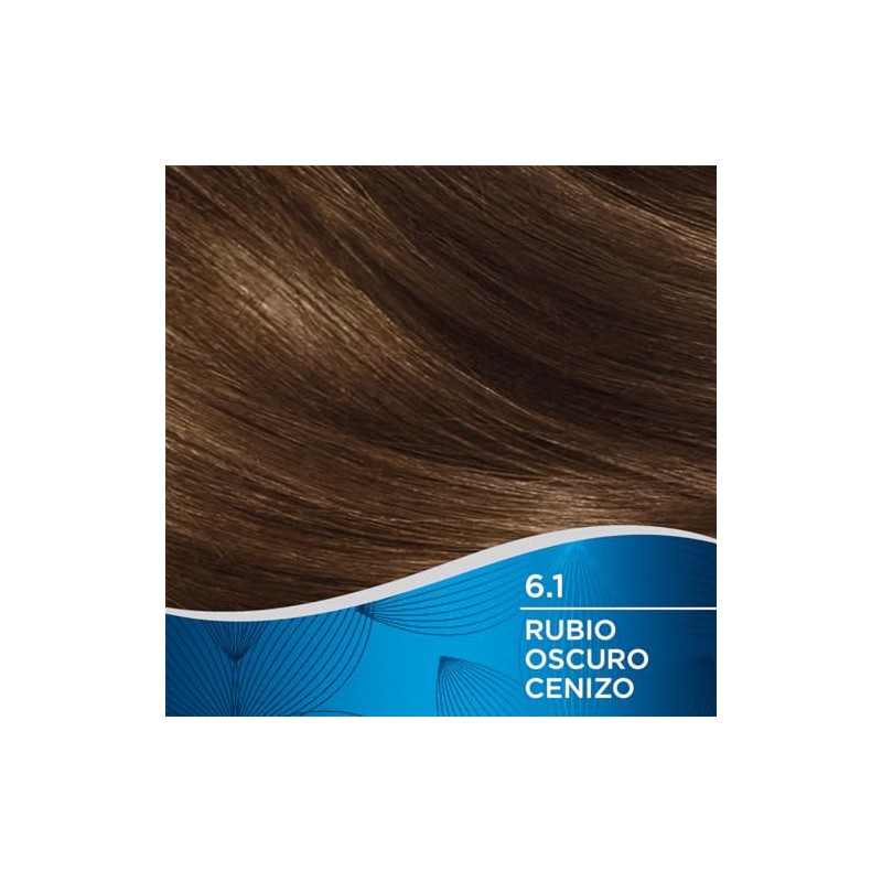 Wella Deluxe Tinte Permanente 6.1 Rubio Oscuro Cenizo, 207 g