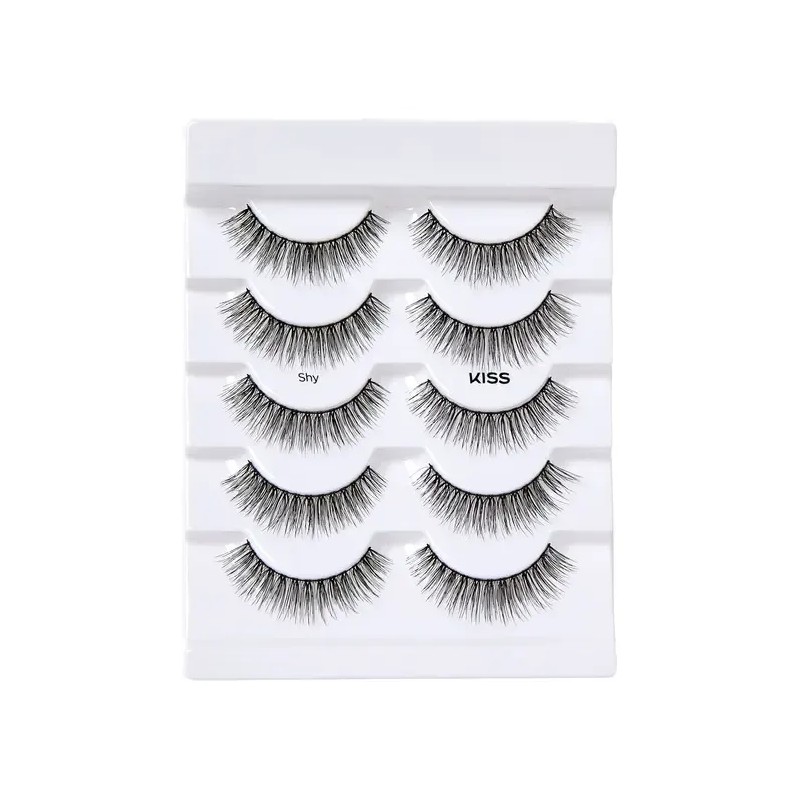Pestañas Postizas Kiss Looks So Natural X10 Unidades Color 01