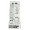 Quick Gauge Ruler Knitting and Crochet Gauge Tool Clear Acrylic
