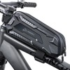 Ultra Supportive Bicycle Bag Frame, Waterproof Bicycle Frame Bag, Self-Closing