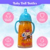 Baby Doll Bottles with Magic Disappearing Milk & Juice Playset,