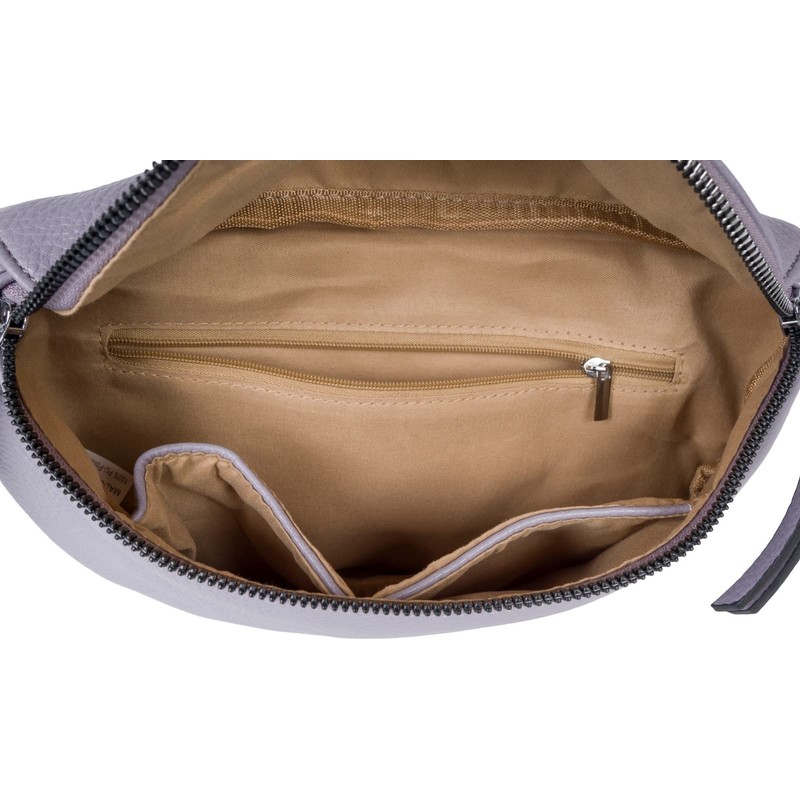 styleBREAKER 02012396 Women’s Half Moon Crossbody Shoulder Bag Set, 2