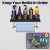 UNITEDPOWER 5 Aerosol Spray Can/Paper Towel Holder, Paint Bottle Storage
