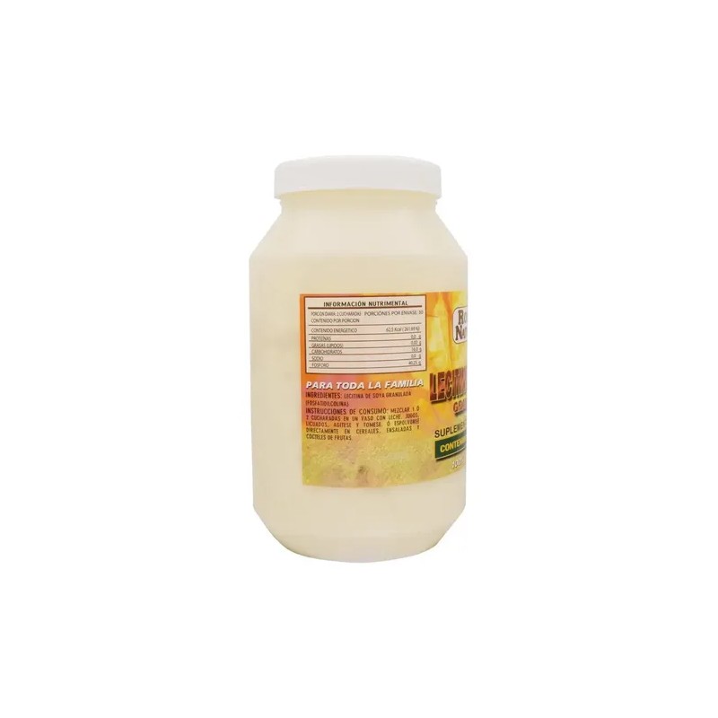 Lecitina De Soya Granulada 500 G Sabor Sin Sabor