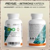 Activated Carbon Capsules 540x - Optimal High Dose with 2000