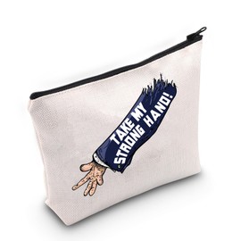 PLITI Take My Strong Hand Scary Movie Inspired Gift Zipper Pouch Horrible Movie Merchandise Horror Scary Lover Gift (Strong Hand BagU)