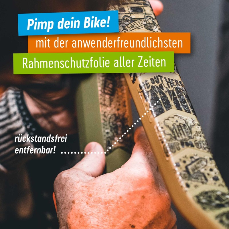 Riesel Design Tape 3000 Frame Protector Frame Tape Bicycle Protective