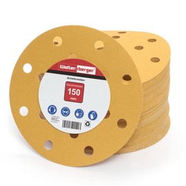 Woltersberger Sanding Disc, 150 mm, Gold, Green, Red