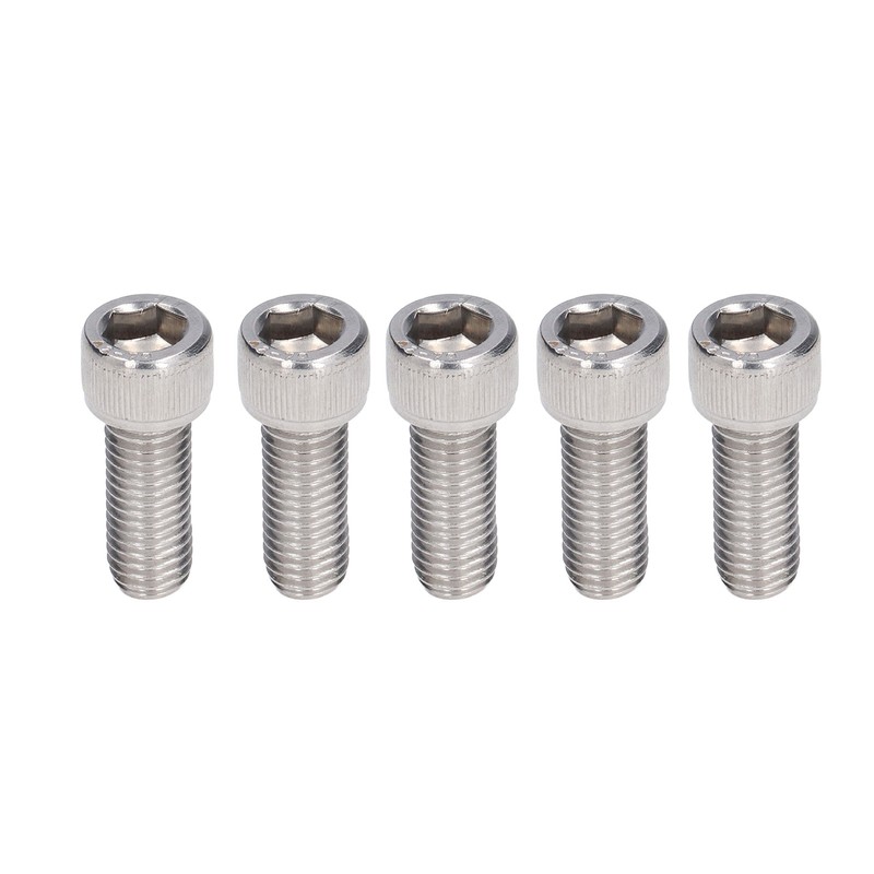 20Pcs Bolt Socket Cap Screws Coarse Thread A2‑70 Stainless Steel