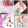 5 Set of Merry Christmas Die Cutting Metal Cutting Dies
