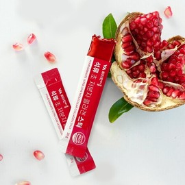 Vitamin Village (90 packets) Pomegranate Collagen Jelly Stick 300 Dalton Low Molecular Fish Collagen 6 Boxes / 비타민마을 (90포) 석류 콜라겐 젤리 스틱 300달톤 저분자 피쉬 콜라겐 6박스