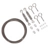 Strings Light Hanging Kit Stainless Steel PVC Coating Turnbuckle Wire