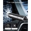 JUFO 3 packs Car Escape Tool with Seat Belt Cutter