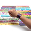 VANANA 30 PCs Slap Bracelets Slap Wrist Bands with 30