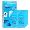 Waving Palms Teeth Whitening Strips 30 minutes result. Non Toxic