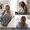 Pecieco 3 Pcs Banana Clips for women 5.5 Inch Large